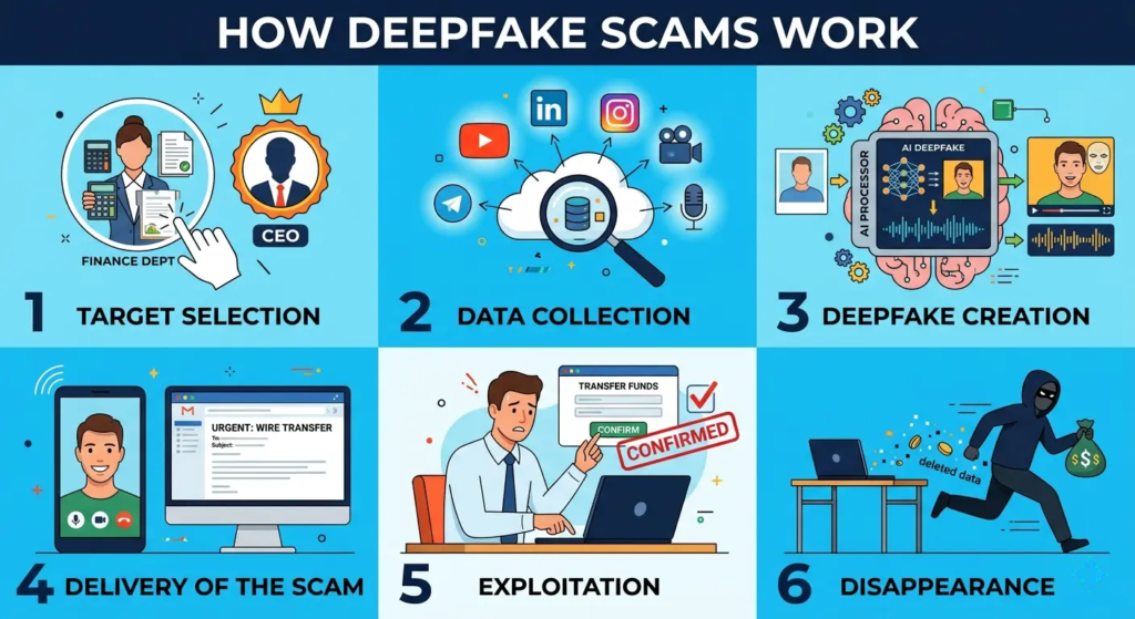 How Deepfake Scams Work